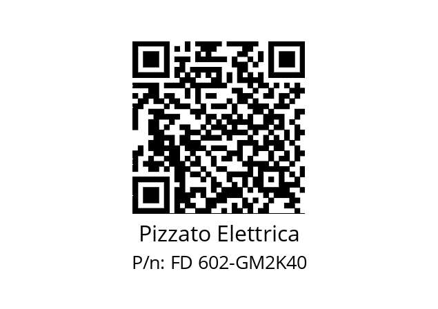   Pizzato Elettrica FD 602-GM2K40