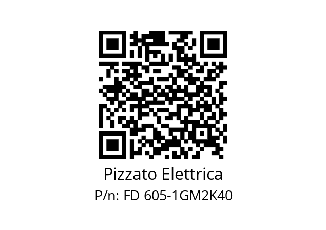   Pizzato Elettrica FD 605-1GM2K40