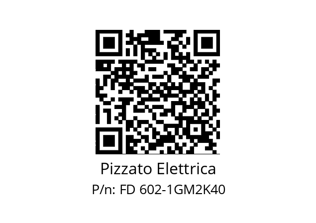   Pizzato Elettrica FD 602-1GM2K40