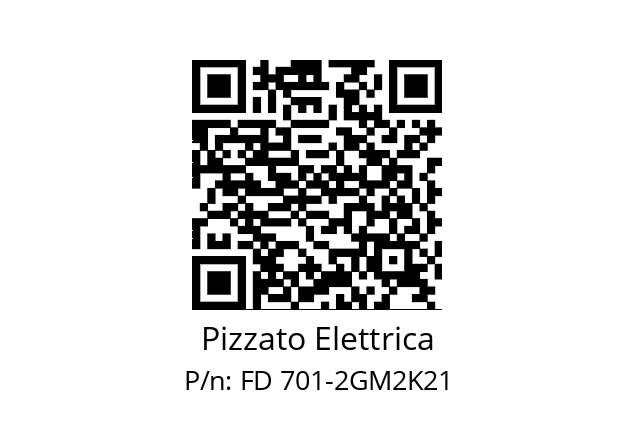   Pizzato Elettrica FD 701-2GM2K21