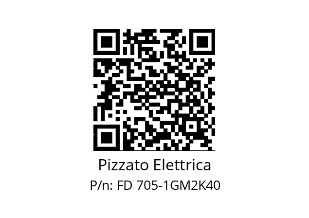   Pizzato Elettrica FD 705-1GM2K40