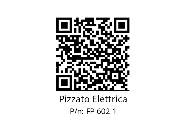   Pizzato Elettrica FP 602-1