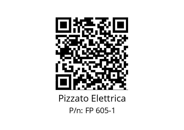   Pizzato Elettrica FP 605-1