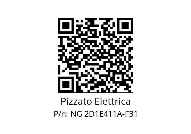   Pizzato Elettrica NG 2D1E411A-F31