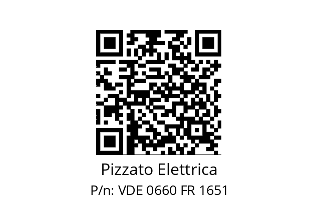   Pizzato Elettrica VDE 0660 FR 1651