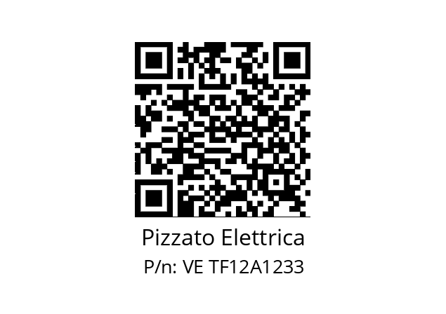   Pizzato Elettrica VE TF12A1233