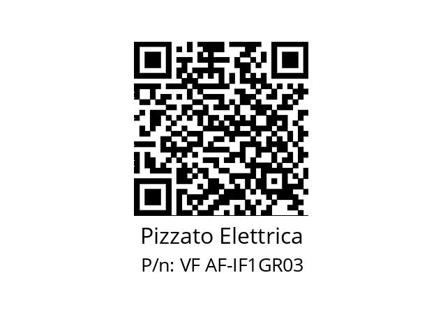   Pizzato Elettrica VF AF-IF1GR03