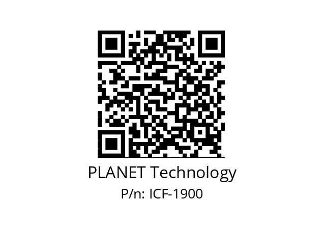   PLANET Technology ICF-1900