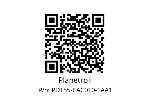   Planetroll PD155-CAC010-1AA1