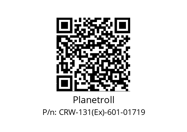   Planetroll CRW-131(Ex)-601-01719