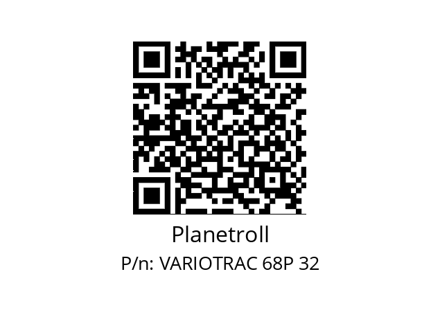   Planetroll VARIOTRAC 68P 32