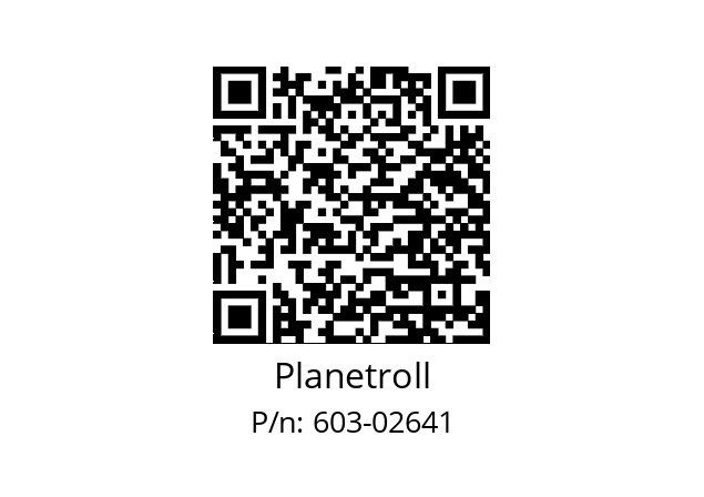  PD120-CAG050-0AA1 Planetroll 603-02641