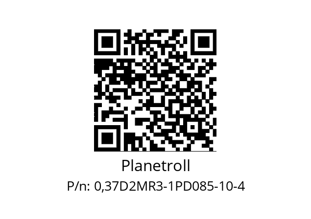   Planetroll 0,37D2MR3-1PD085-10-4