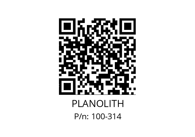   PLANOLITH 100-314