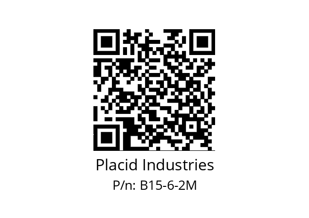   Placid Industries В15-6-2M