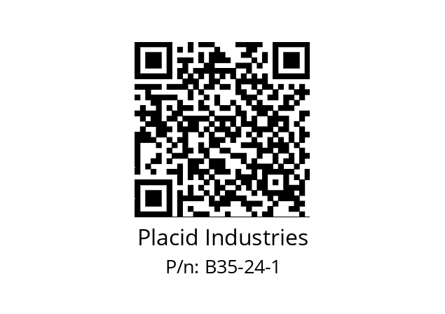   Placid Industries B35-24-1