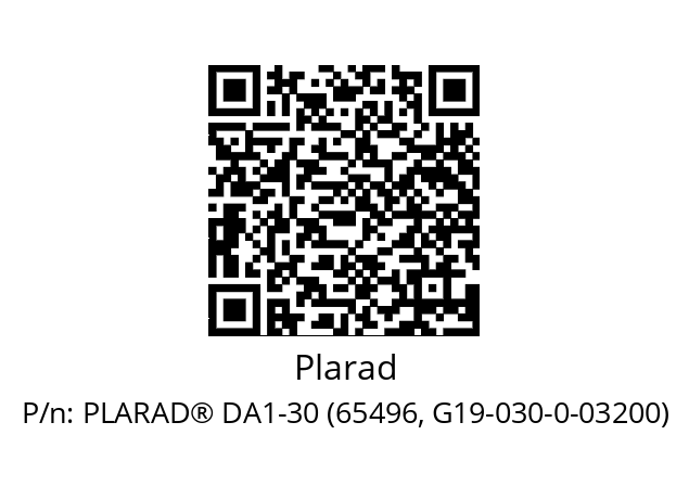   Plarad PLARAD® DA1-30 (65496, G19-030-0-03200)