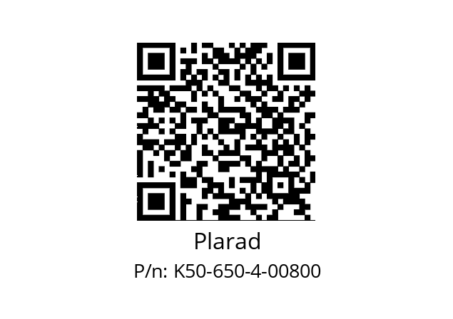   Plarad K50-650-4-00800