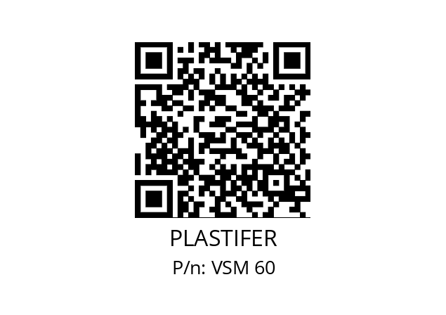   PLASTIFER VSM 60