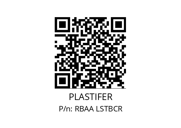   PLASTIFER RBAA LSTBCR