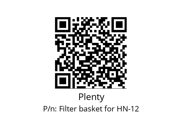   Plenty Filter basket for HN-12