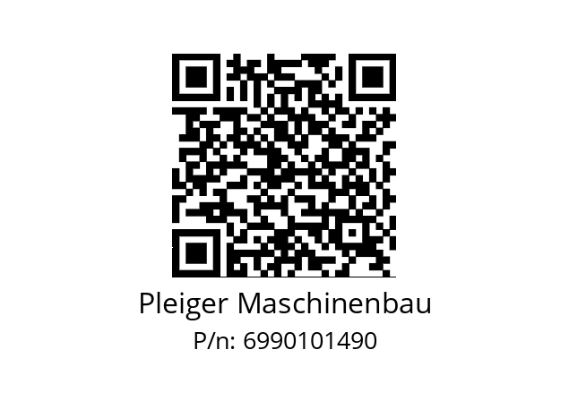   Pleiger Maschinenbau 6990101490