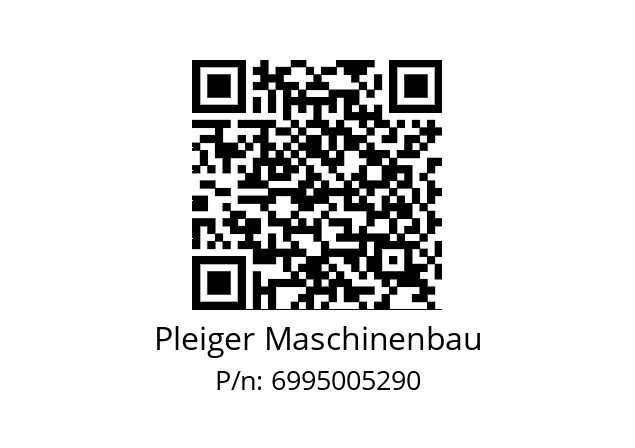   Pleiger Maschinenbau 6995005290