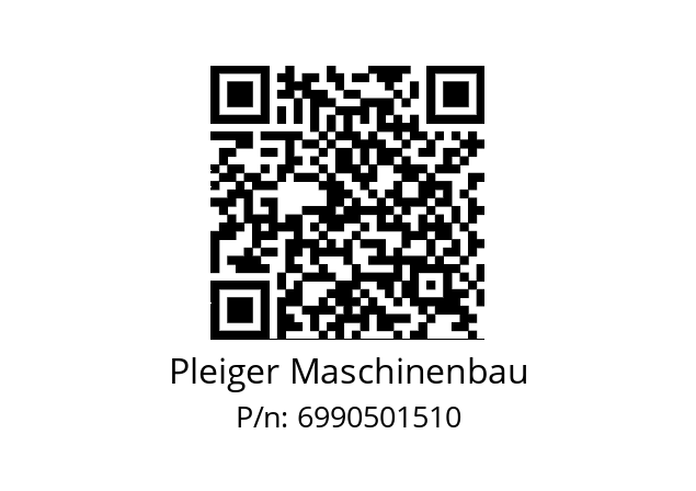   Pleiger Maschinenbau 6990501510