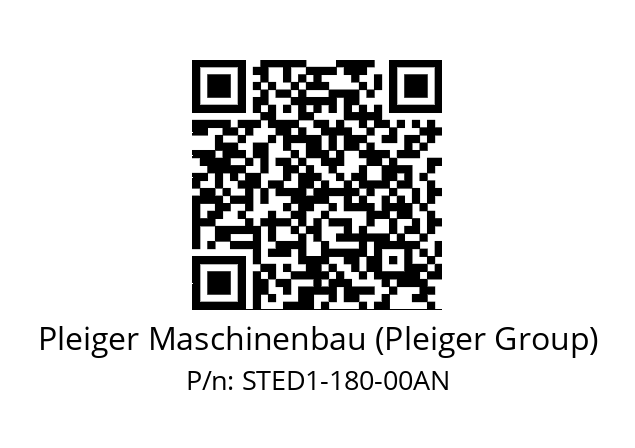   Pleiger Maschinenbau (Pleiger Group) STED1-180-00AN