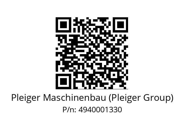   Pleiger Maschinenbau (Pleiger Group) 4940001330