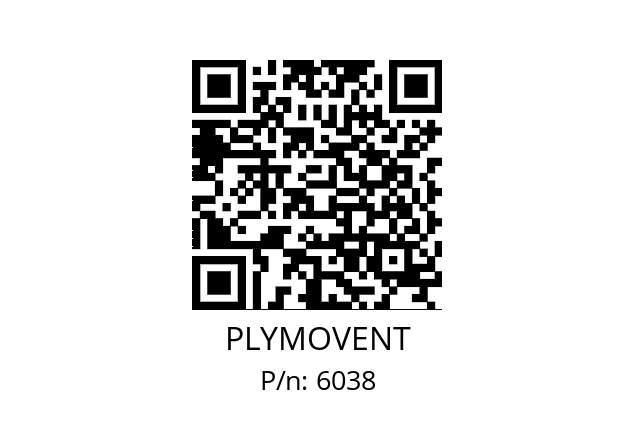   PLYMOVENT 6038