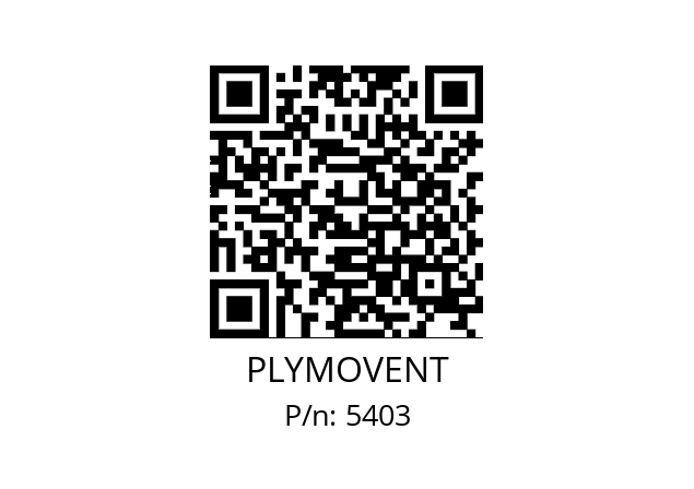   PLYMOVENT 5403