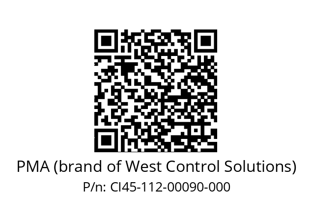   PMA (brand of West Control Solutions) CI45-112-00090-000