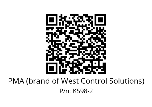   PMA (brand of West Control Solutions) KS98-2