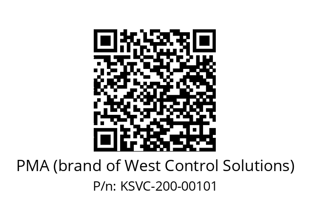   PMA (brand of West Control Solutions) KSVC-200-00101