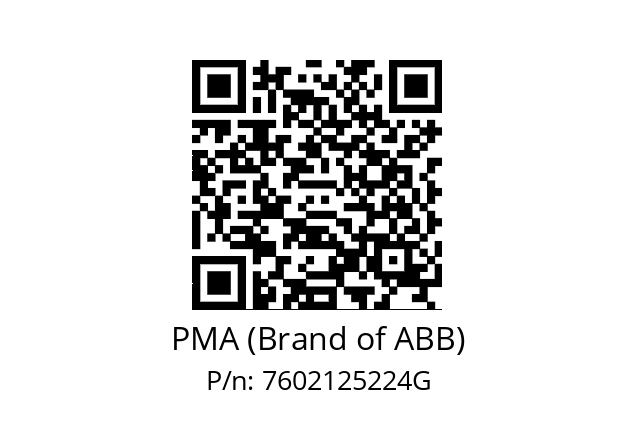   PMA (Brand of ABB) 7602125224G