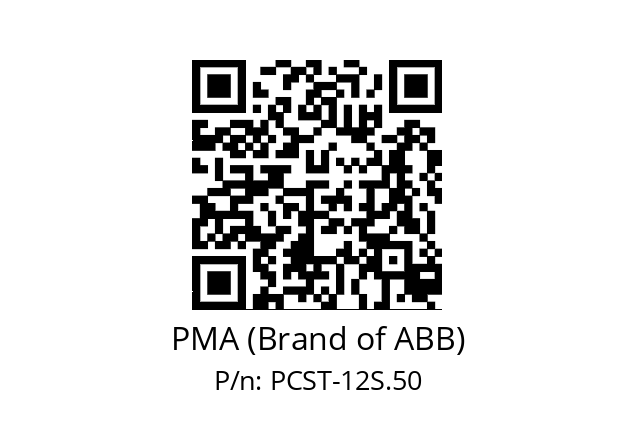   PMA (Brand of ABB) PCST-12S.50