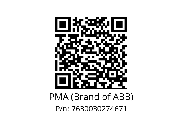   PMA (Brand of ABB) 7630030274671