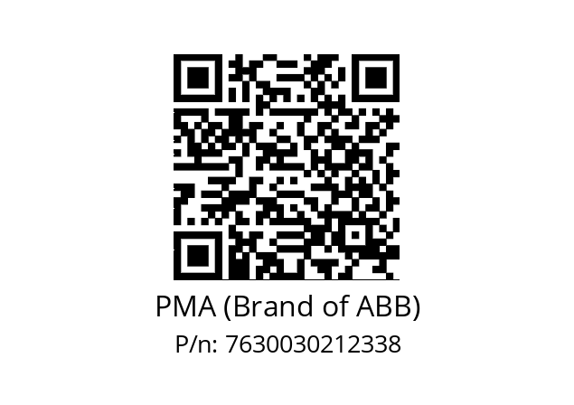   PMA (Brand of ABB) 7630030212338