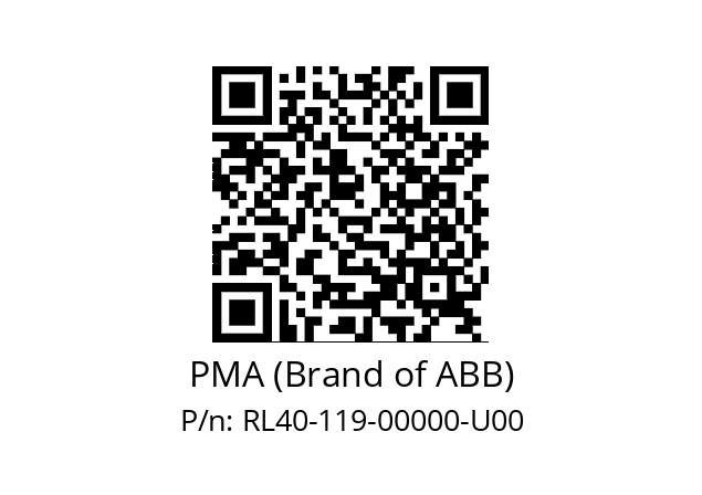   PMA (Brand of ABB) RL40-119-00000-U00