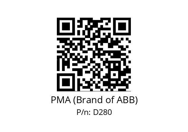   PMA (Brand of ABB) D280