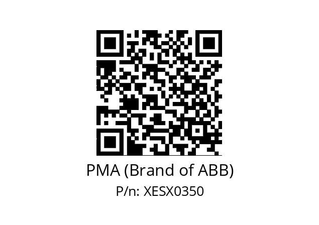   PMA (Brand of ABB) XESX0350