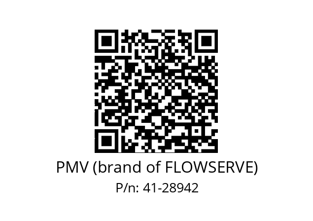  F5GU-MEC420-00-Z PMV (brand of FLOWSERVE) 41-28942