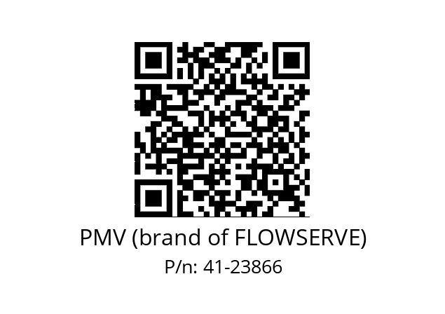   PMV (brand of FLOWSERVE) 41-23866