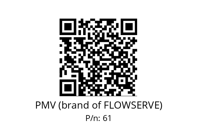   PMV (brand of FLOWSERVE) 61