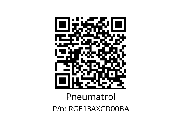   Pneumatrol RGE13AXCD00BA