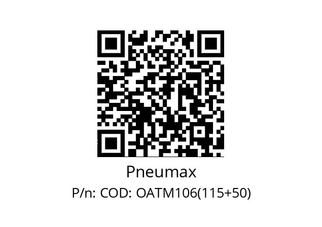   Pneumax COD: OATM106(115+50)