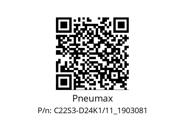   Pneumax C22S3-D24K1/11_1903081