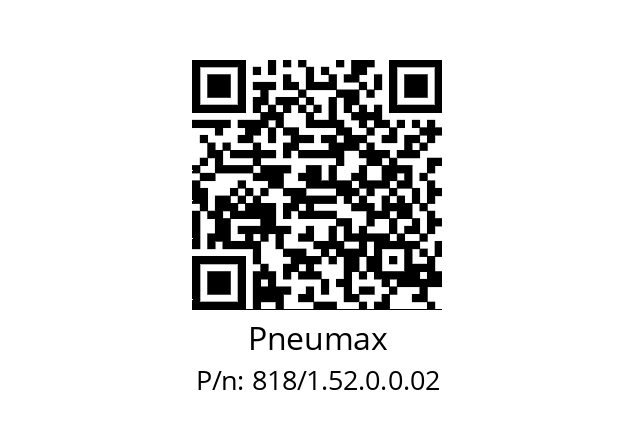   Pneumax 818/1.52.0.0.02