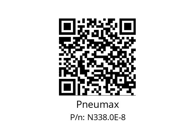   Pneumax N338.0E-8